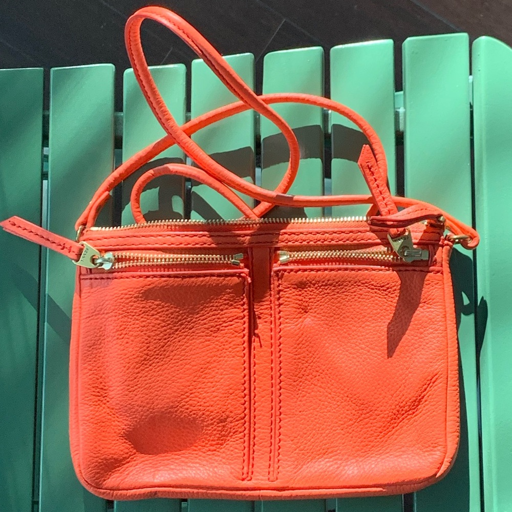 Fossil Erin leather purse (Coral)
